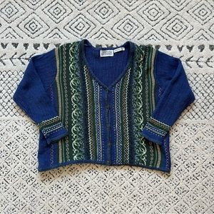 SOLD ON DEPOP: Vintage Jantzen Hand Embroidered Cardigan